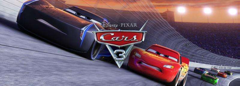 3 αυτοκίνητα Pixar online παζλ