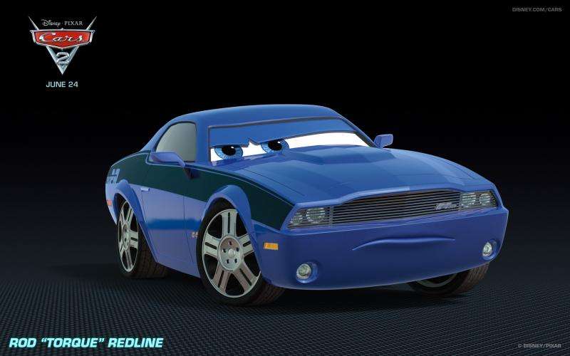 2 Pixar-bilar pussel på nätet
