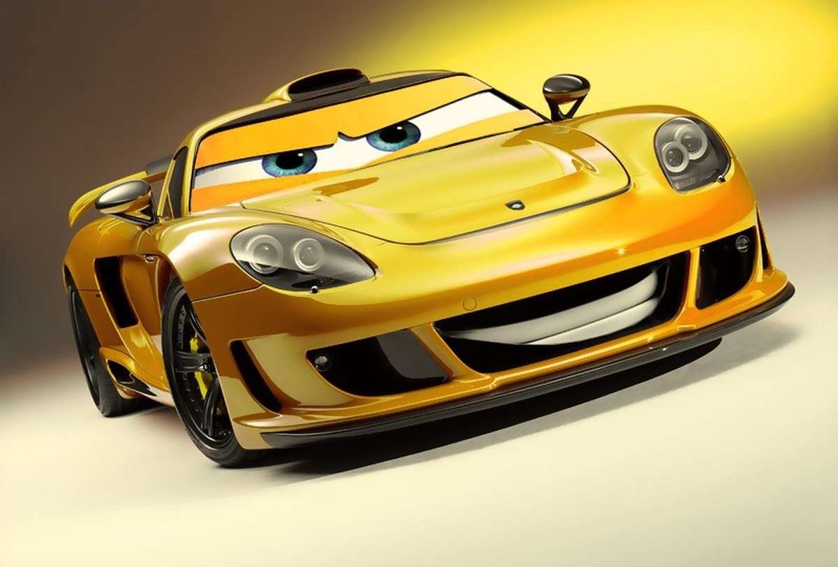 жълта кола играчка онлайн пъзел
