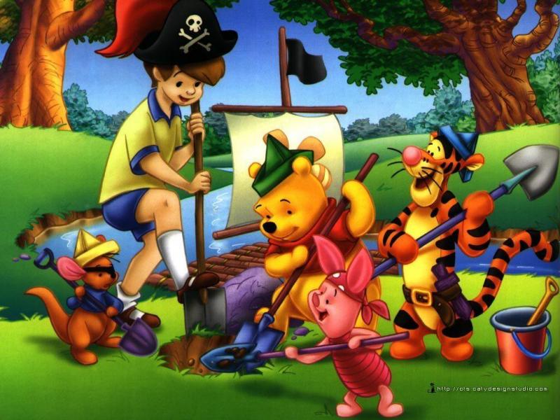 Winnie the Pooh Online-Puzzle