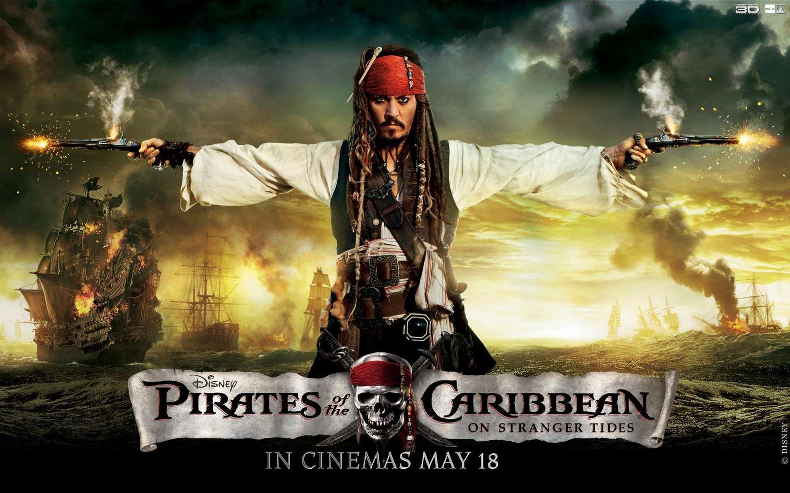 Карибски пирати онлайн пъзел
