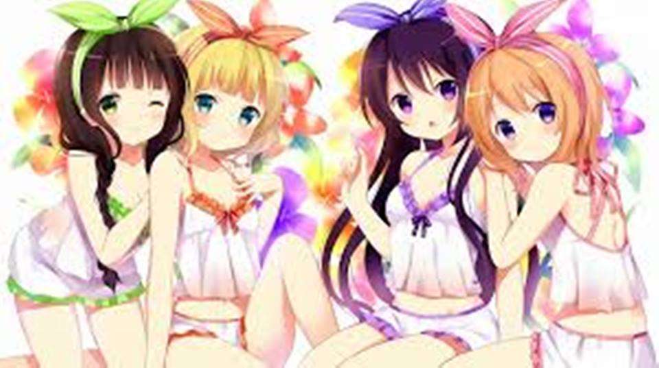 Anime Chicas rompecabezas en línea