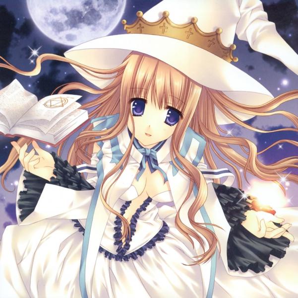 Anime Witch puzzle online
