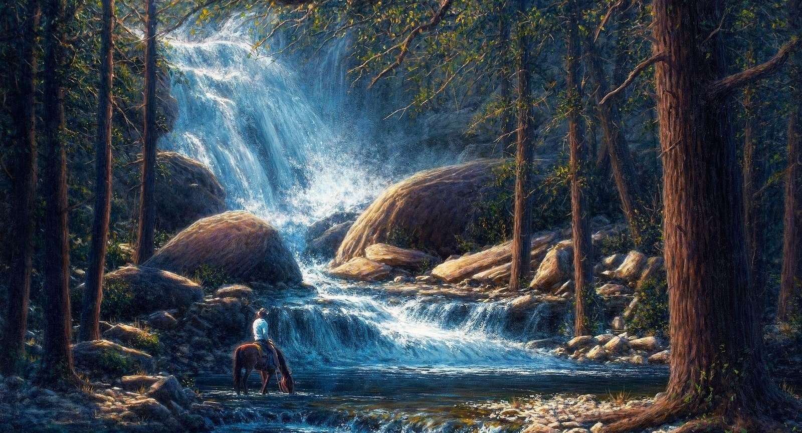 waterfall online puzzle