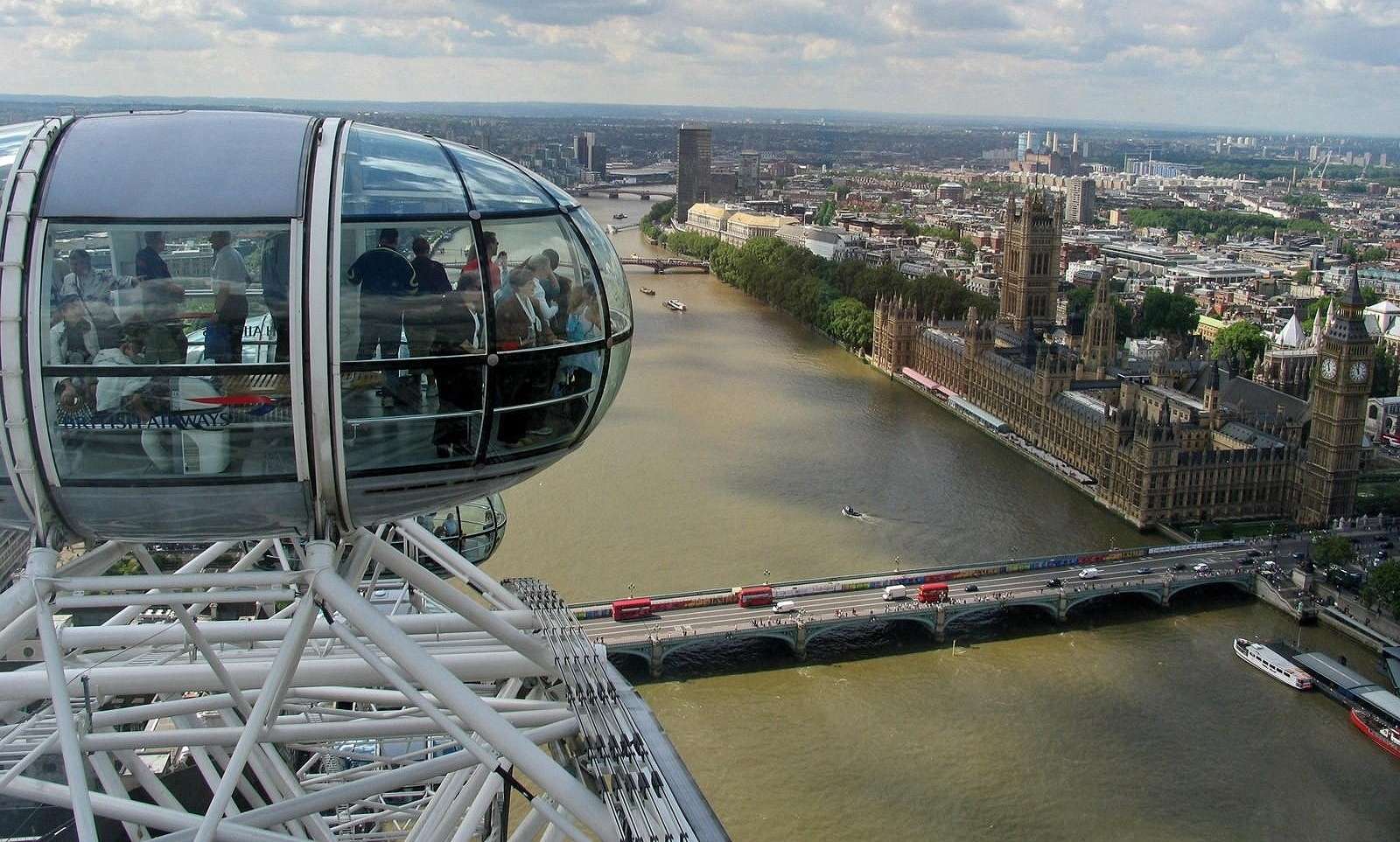 Панорама Лондона пазл онлайн