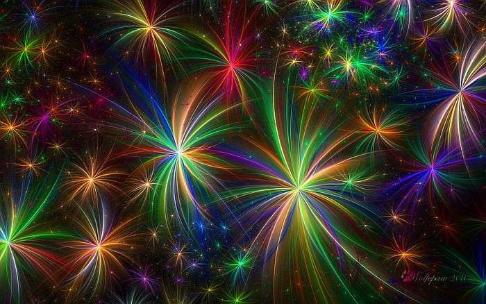 fuochi d'artificio nel cielo puzzle online