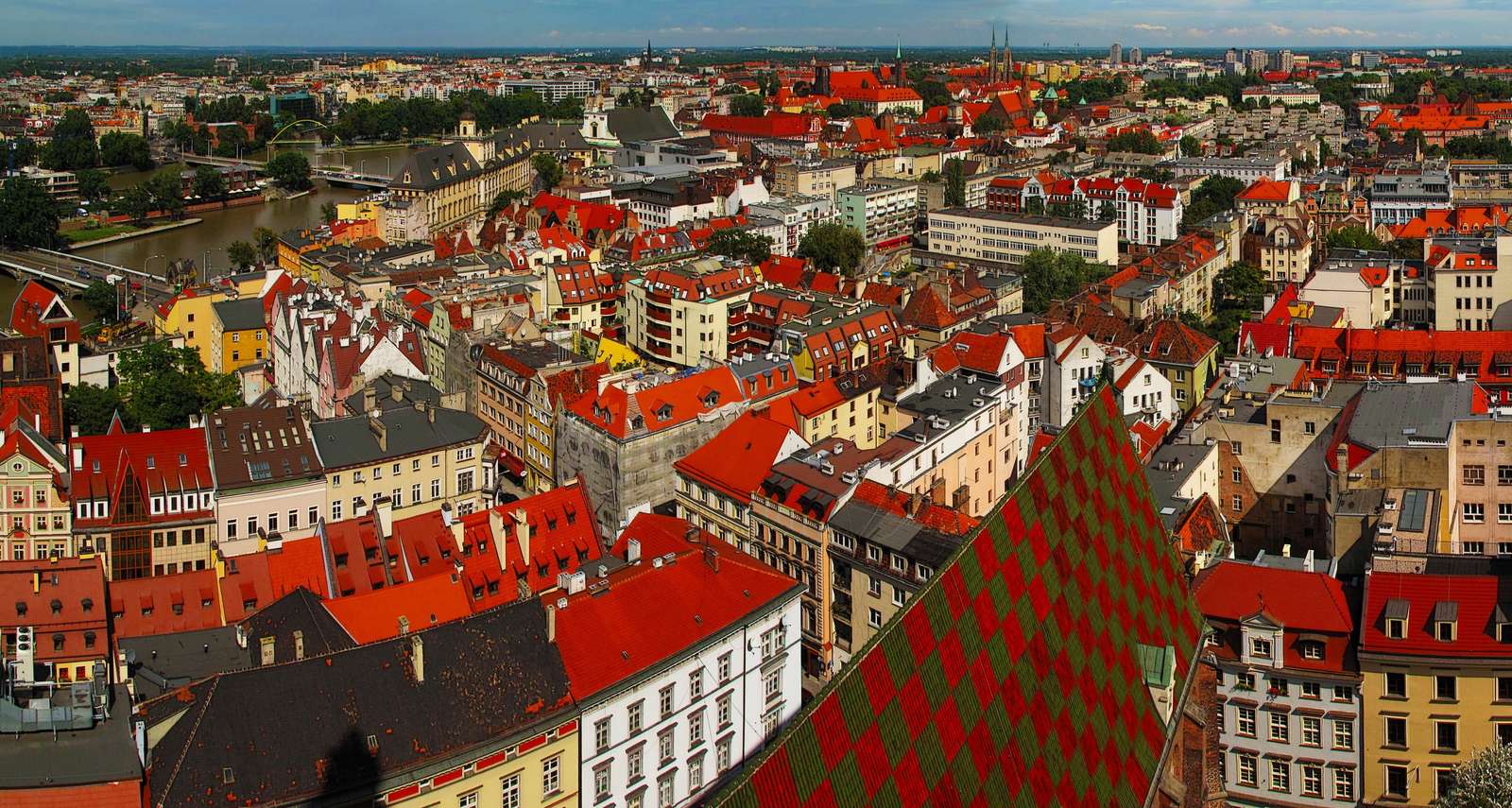 Gyönyörű Wroclaw online puzzle