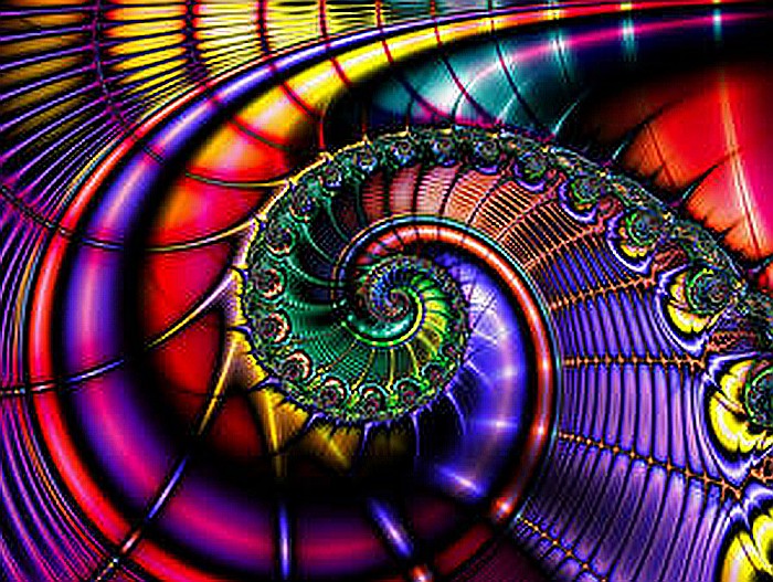 colorful vortex abstraction online puzzle