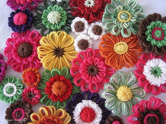 kreativní recyklace květin skládačky online