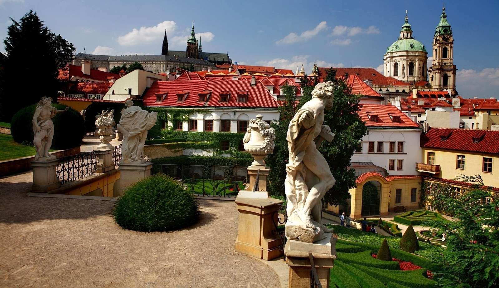Jardim do palácio quebra-cabeças online