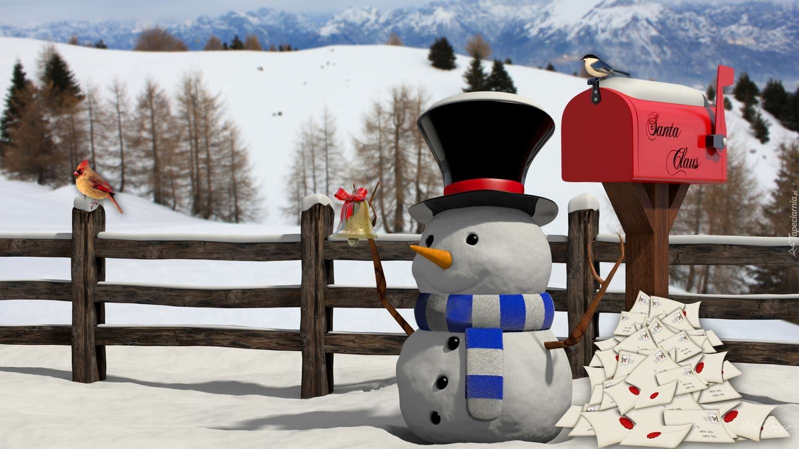 Vrolijk kerstfeest legpuzzel online