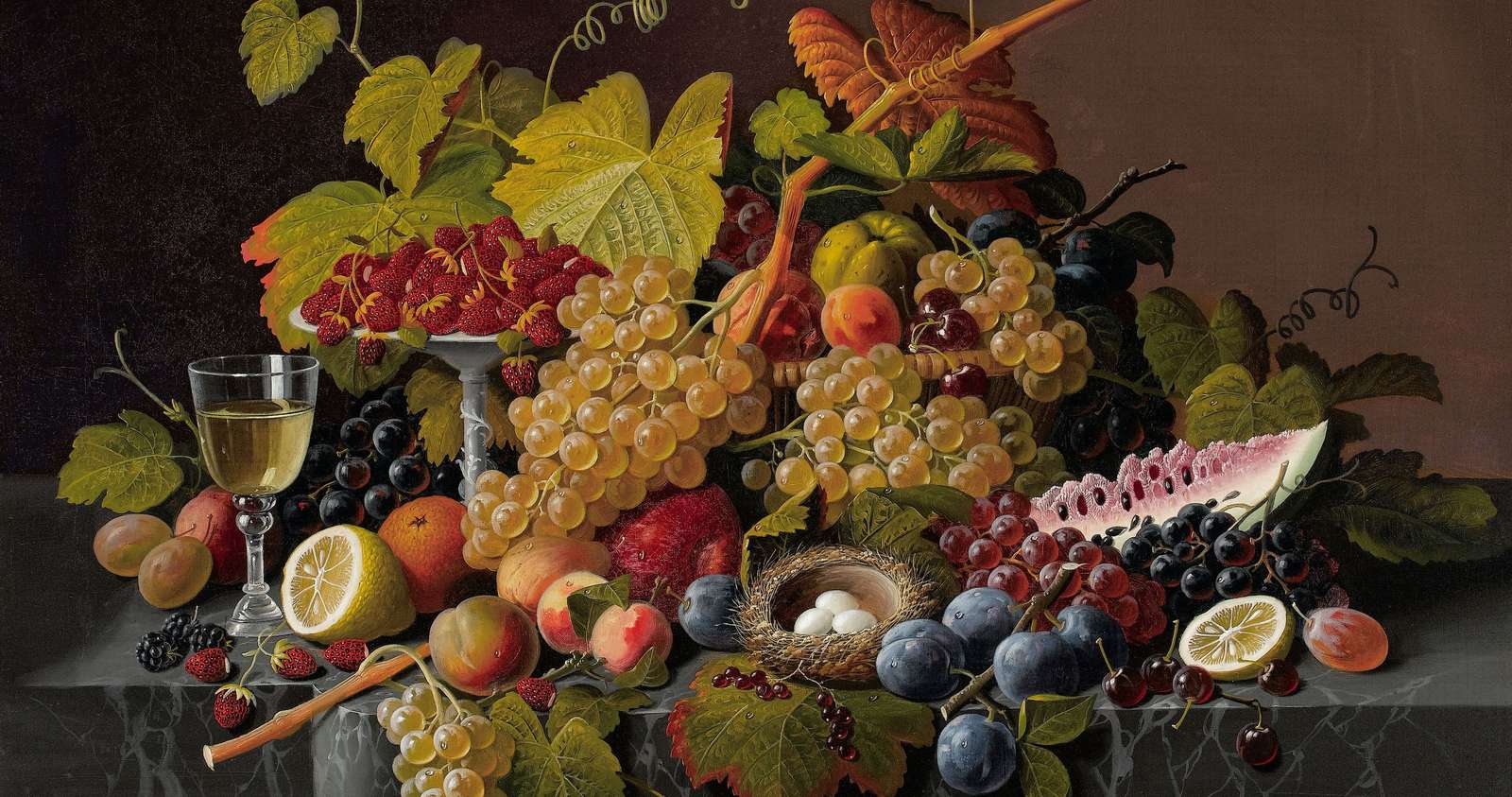 Composizione di frutta puzzle online