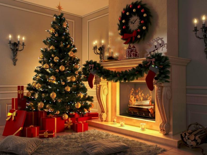 Karácsonyi ajándékokat online puzzle