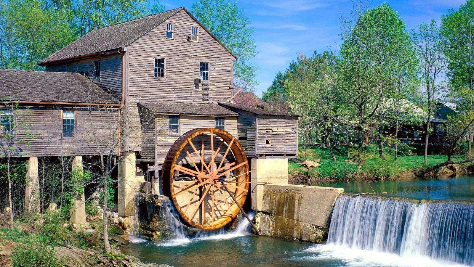 Watermill jigsaw puzzle online