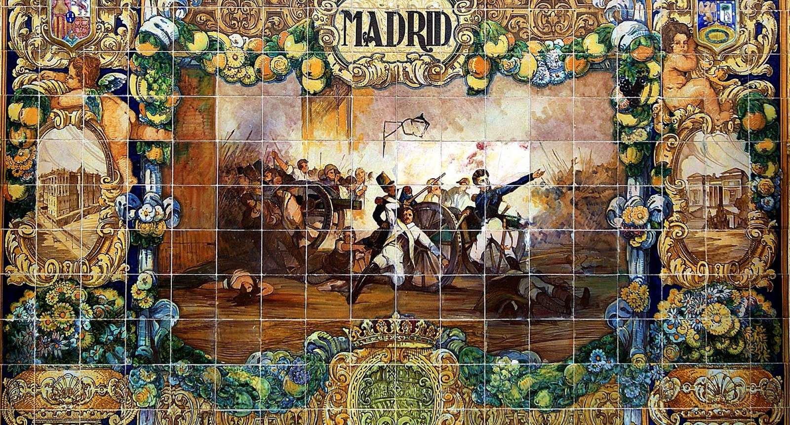 Spanish mural online puzzle