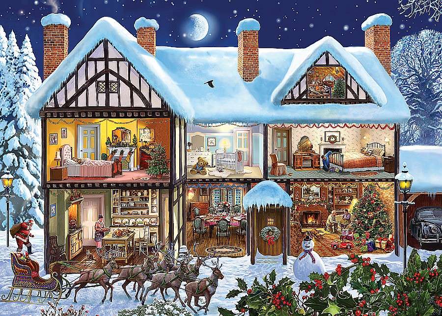 Waiting for Christmas Eve jigsaw puzzle online