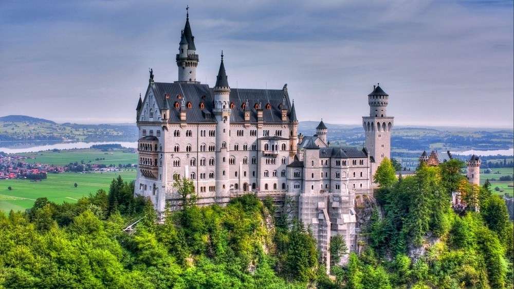 Un castello senza una donna bi puzzle online