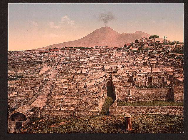 Eruption of Vesuvius online puzzle