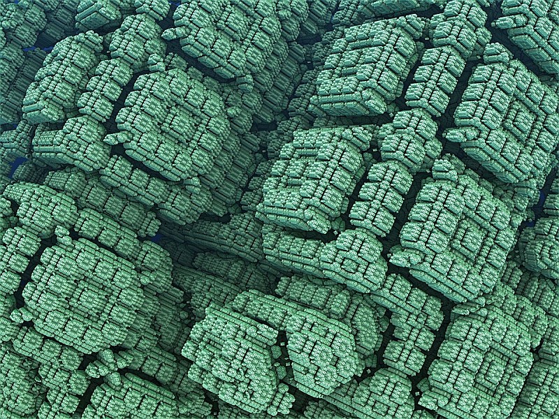 Svamp - grönt pussel pussel på nätet