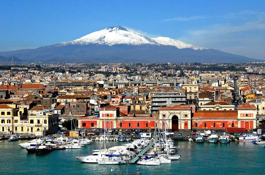 Catania - Sizilien Puzzlespiel online