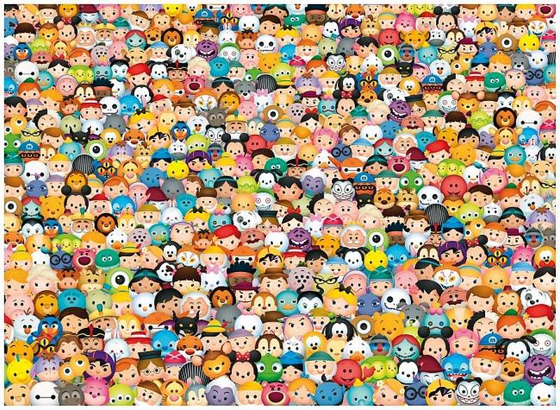 Puzzle with faces and faces online puzzle