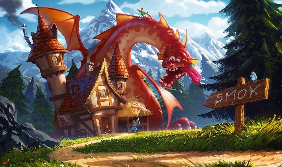Fairytale cottage online puzzle
