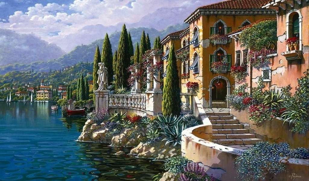 Picturesque bay jigsaw puzzle online