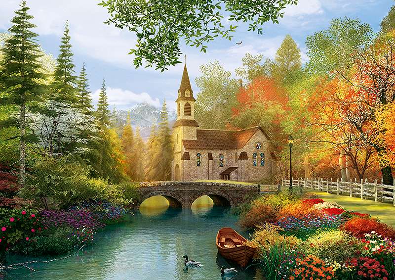 couleurs d'automne puzzle en ligne