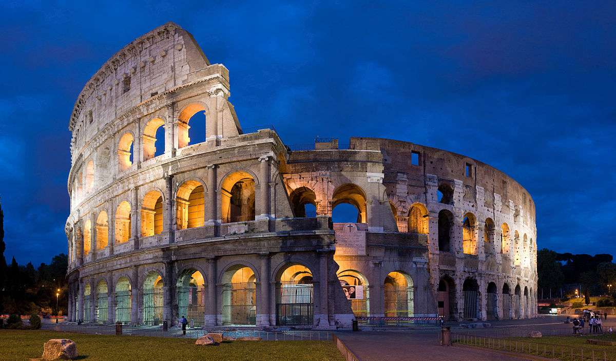 Colosseum - Rom, Italien Online-Puzzle