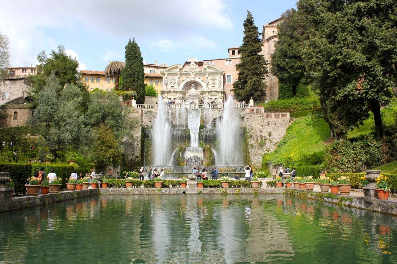 Villa d'Este - Tivoli, Itália quebra-cabeças online