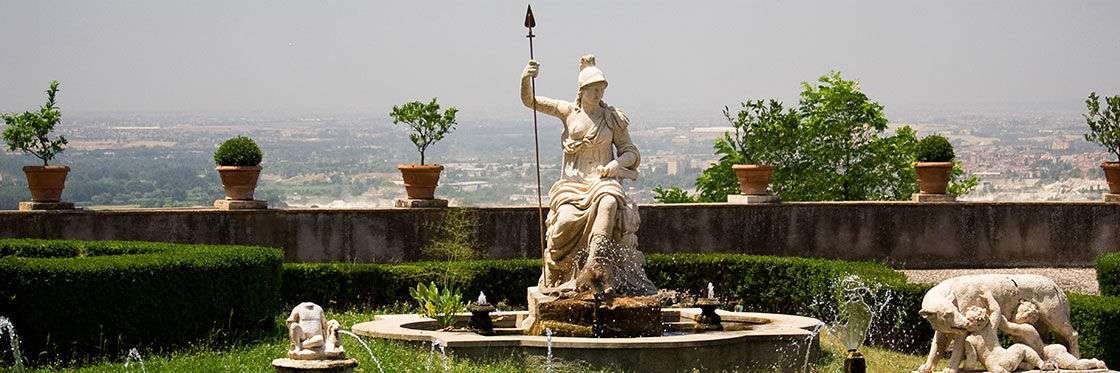 Villa d'Este - Tivoli, Italien pussel på nätet