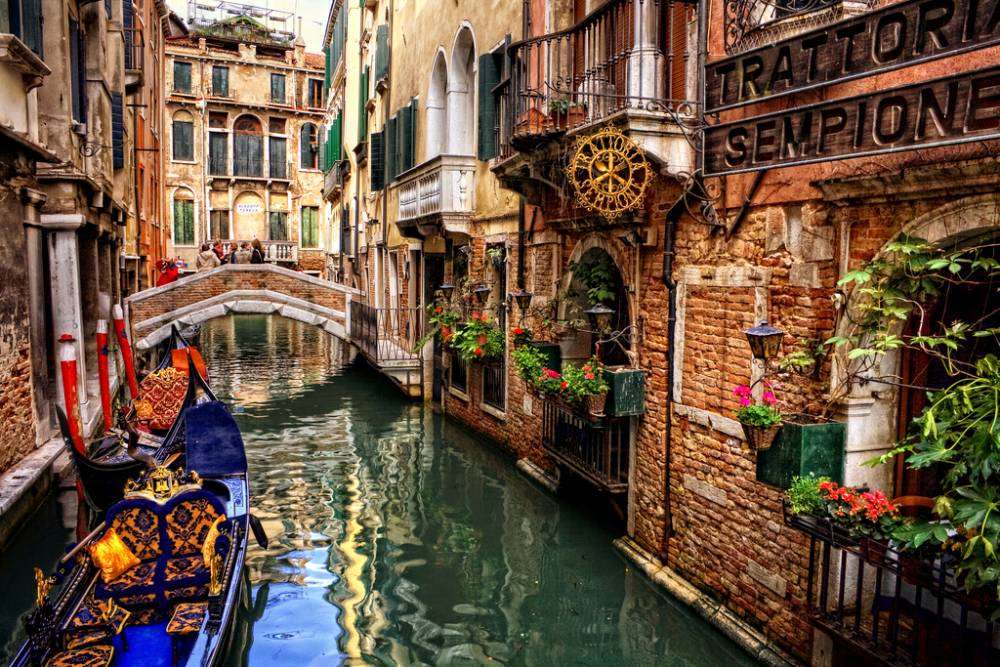 Benátky - Itálie online puzzle
