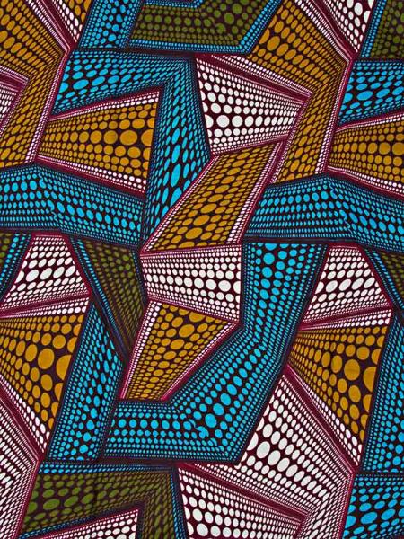 Abstractie van het Afrikaanse patroon online puzzel
