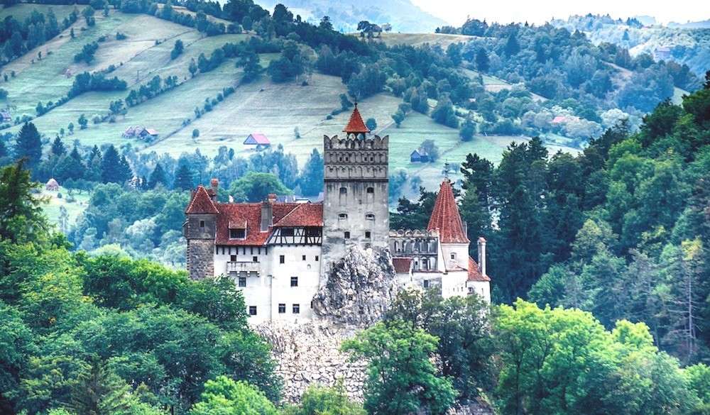 Schloss in den Bergen Puzzlespiel online