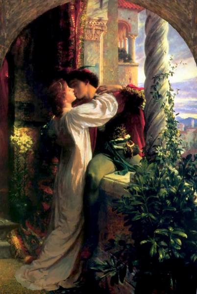 Ζωγραφική: Romeo and Juliet παζλ online