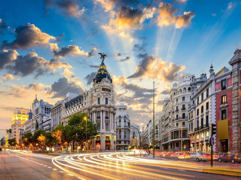 Испания - Мадрид онлайн пъзел