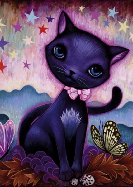 gattino nero puzzle online