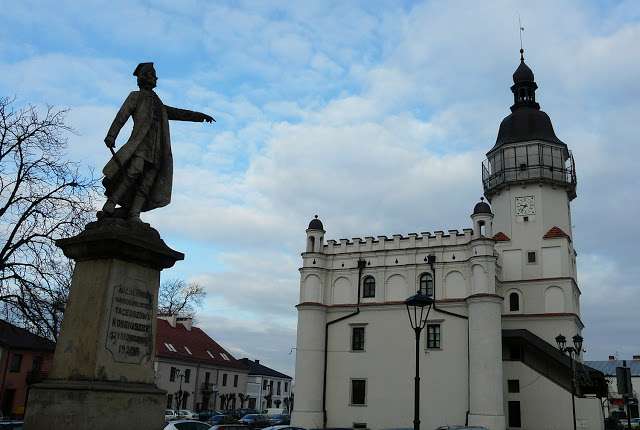 Rathaus, Szydłowiec, Kosciuszk Puzzlespiel online