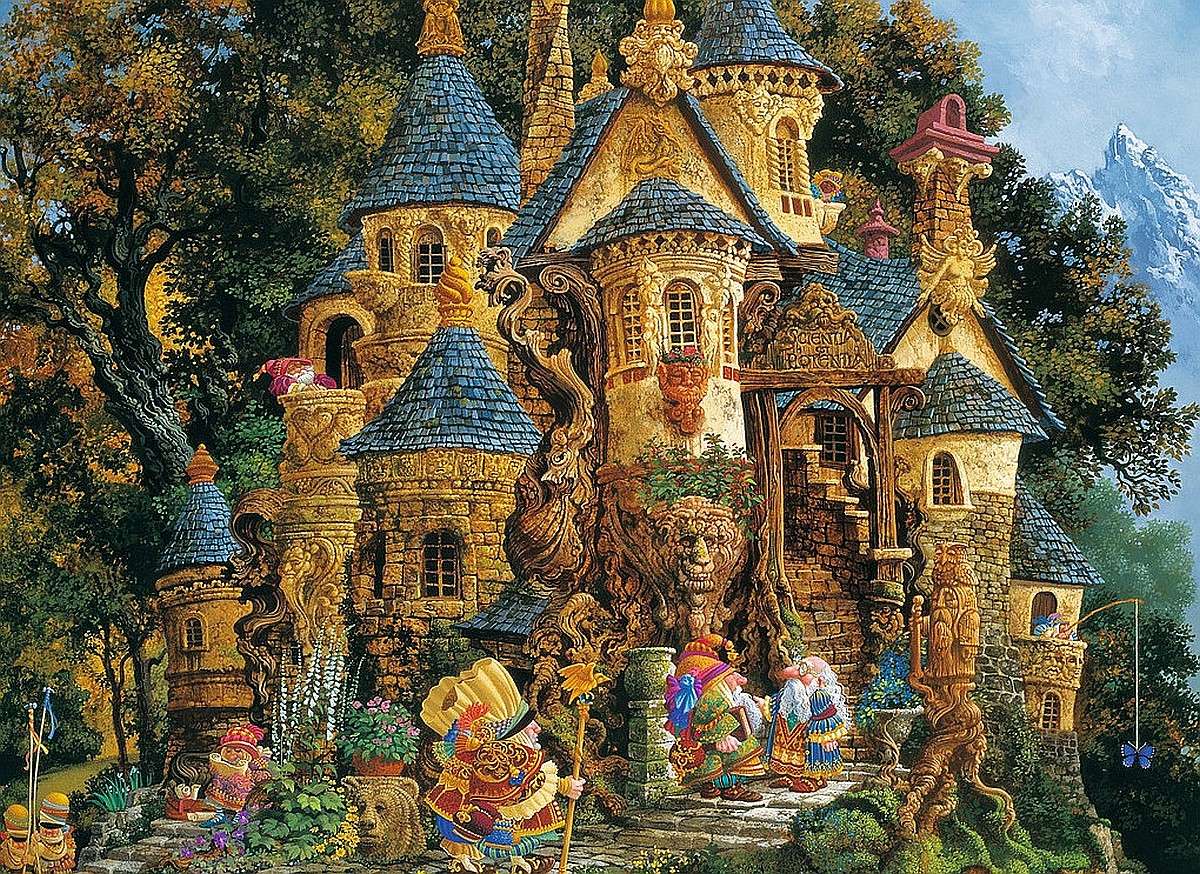 College of Magic Knowledge jigsaw puzzle online