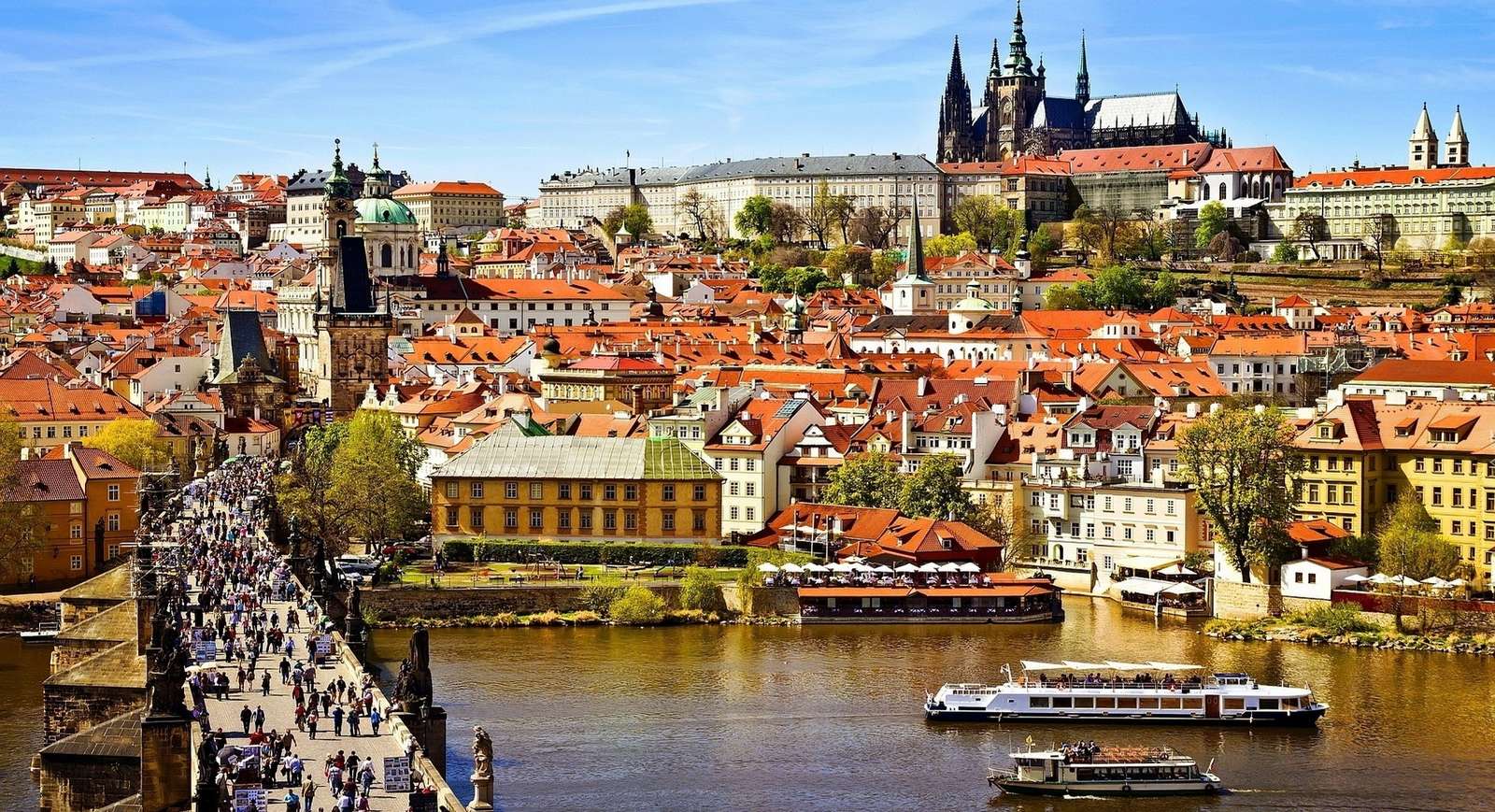 Prag-Tjeckien pussel på nätet
