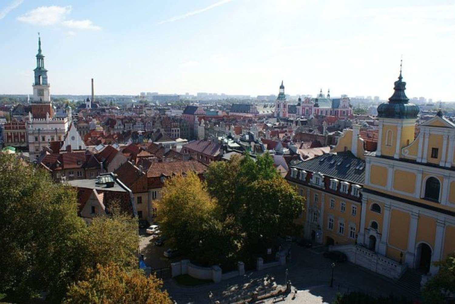 stad Poznań online puzzel