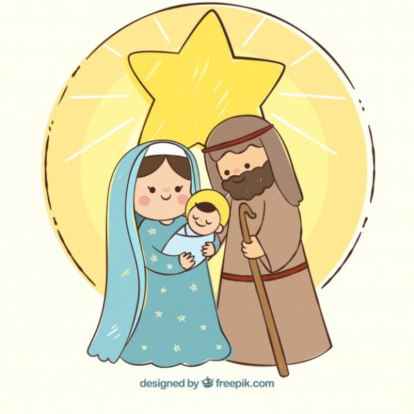 Jesu födelse pussel på nätet
