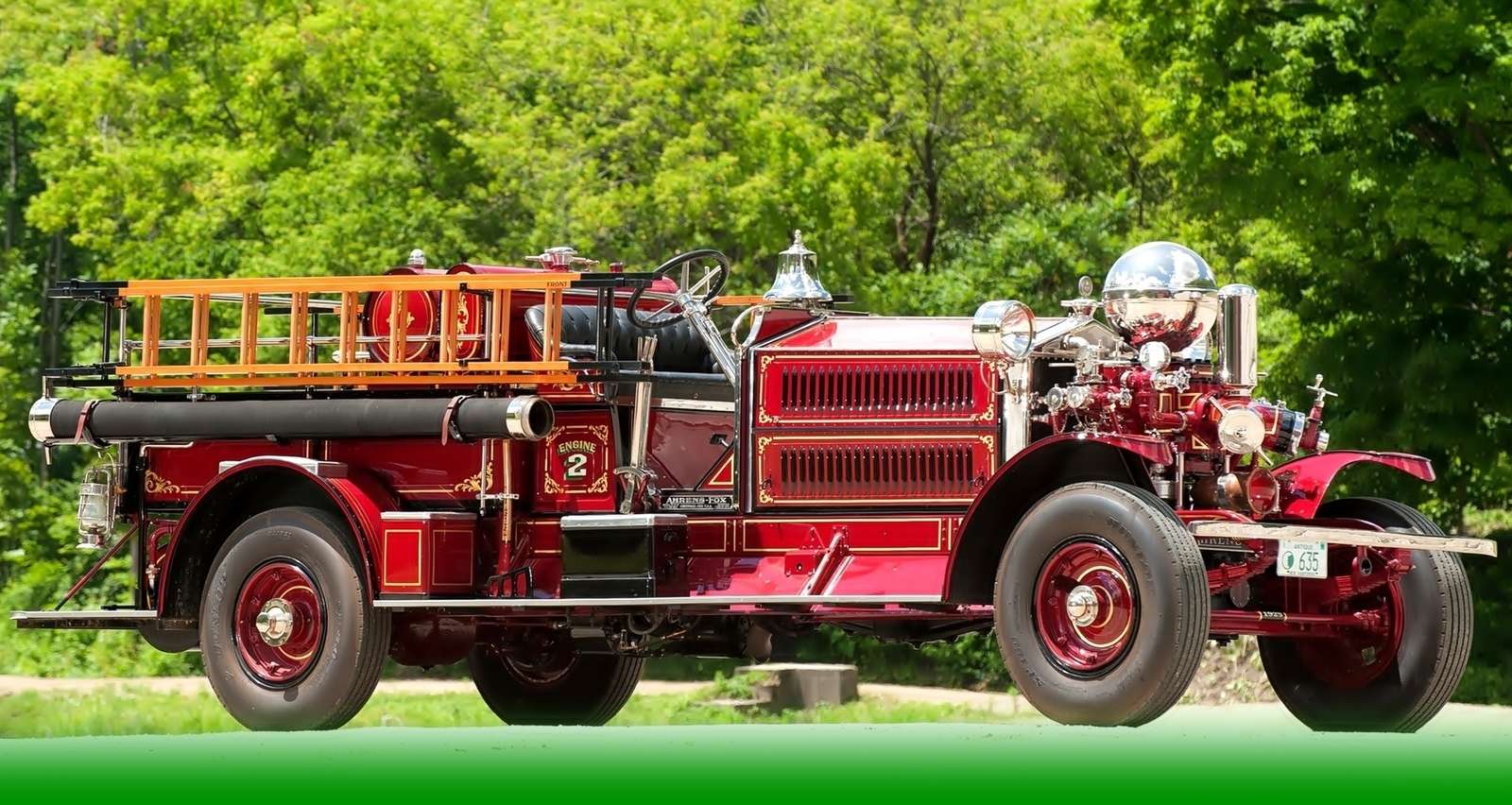 Camionul de pompieri jigsaw puzzle online