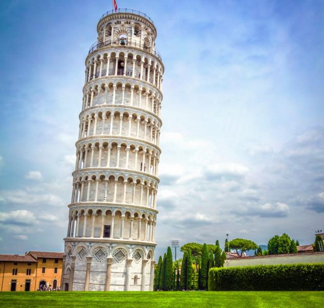 The Leaning Tower of Pisa online puzzle