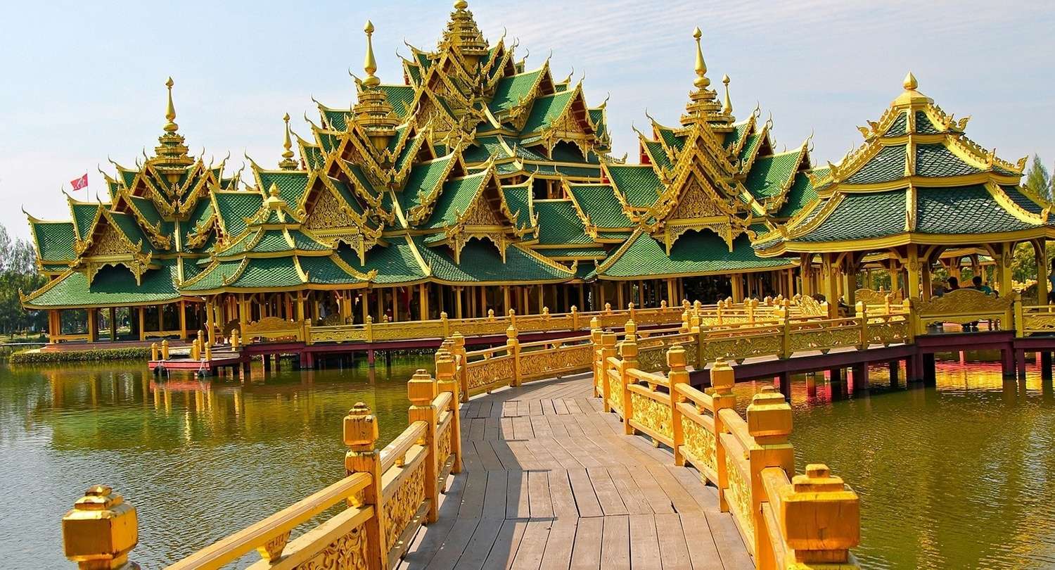 Tajlandja-храм онлайн пъзел