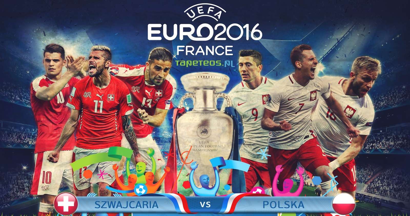 EURO-2016 Frankrike Pussel online