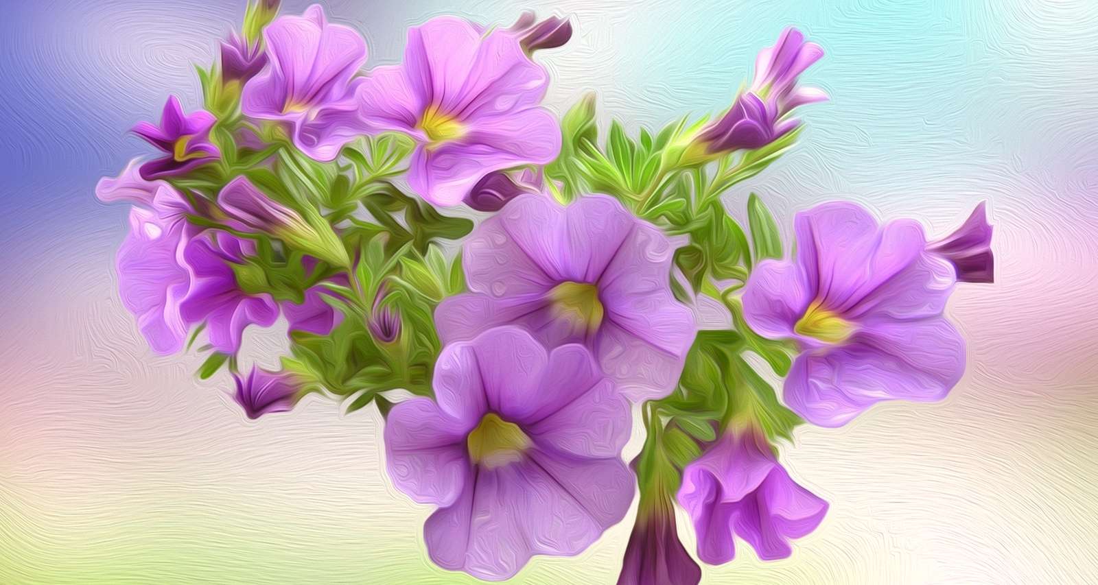 Flori colorate puzzle online