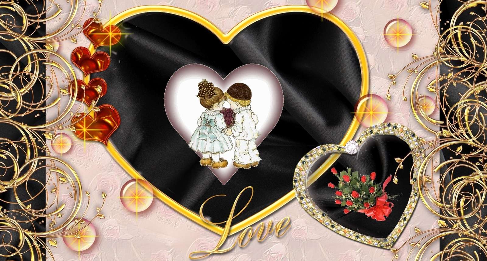 rompecabezas de San Valentín rompecabezas en línea