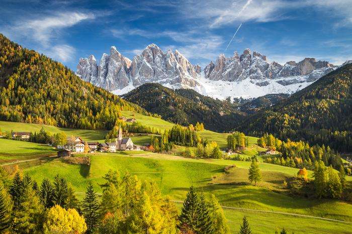 Nejkrásnější místa v Itálii skládačky online