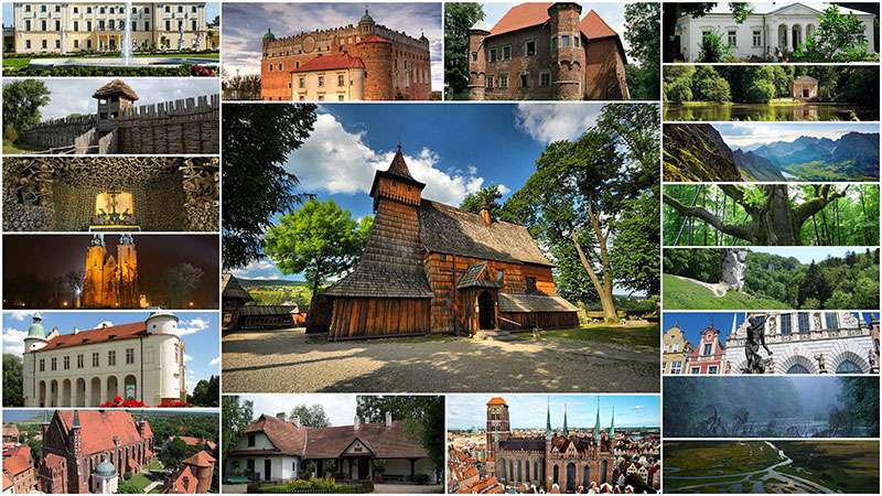 A legszebb helyek Lengyelországban kirakós online